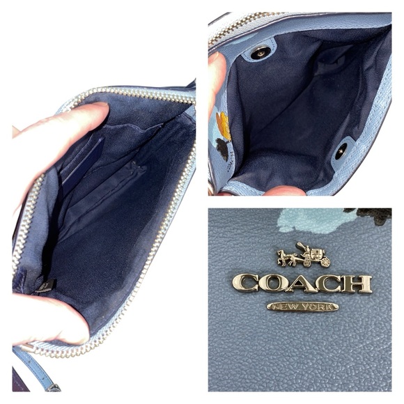 Coach GUC Cornflower Field Flora Floral Print Crossbody Bag - Picture 8 of 17